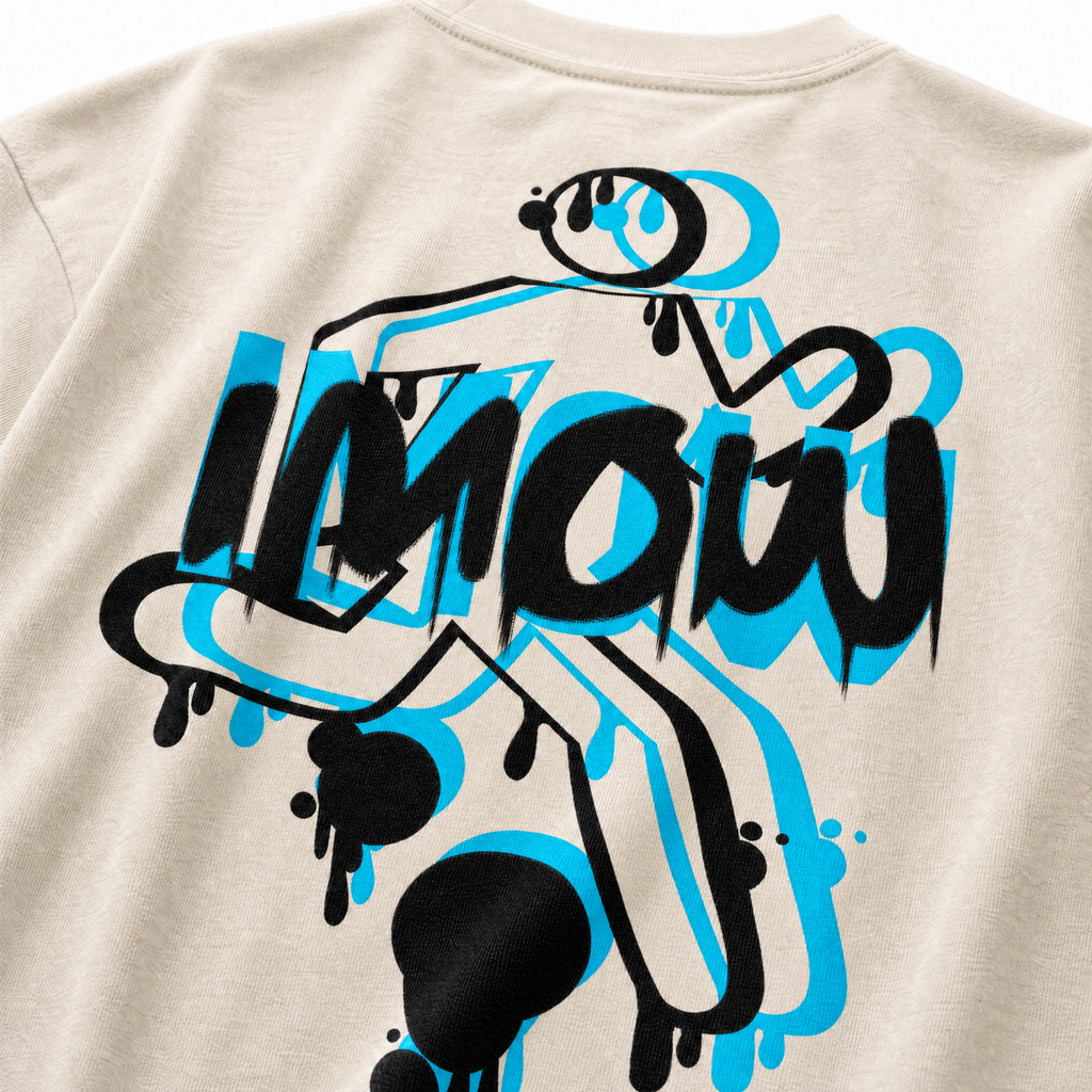 IMOW Vintage Wash Cotton Tee (Beige)